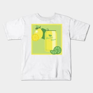 Lemon Lime Soda Kids T-Shirt